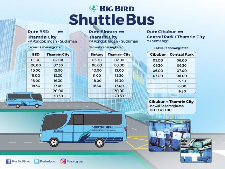 Jadwal Bus Big Bird | CAKRUK