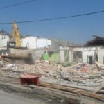 Pembongkaran Ruko : Dimulainya Pembangunan Hall Baru stasiun Rangkasbitung