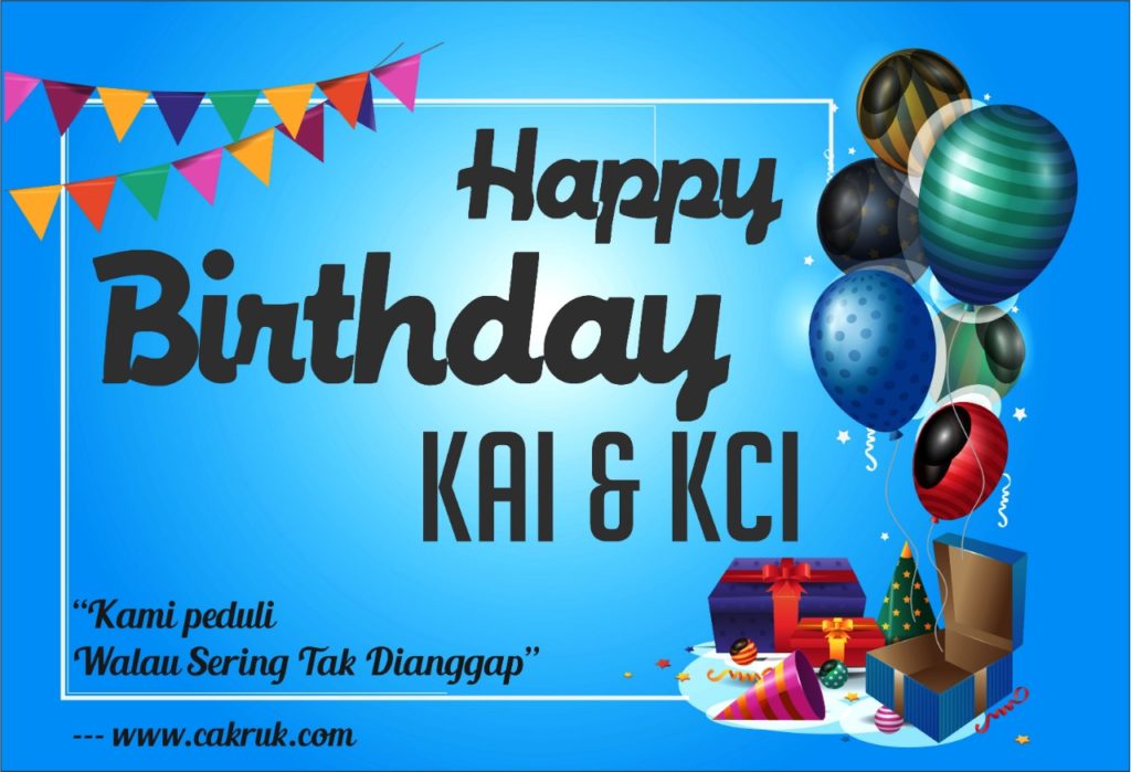 Selamat Ulang Tahun KAI dan KCI