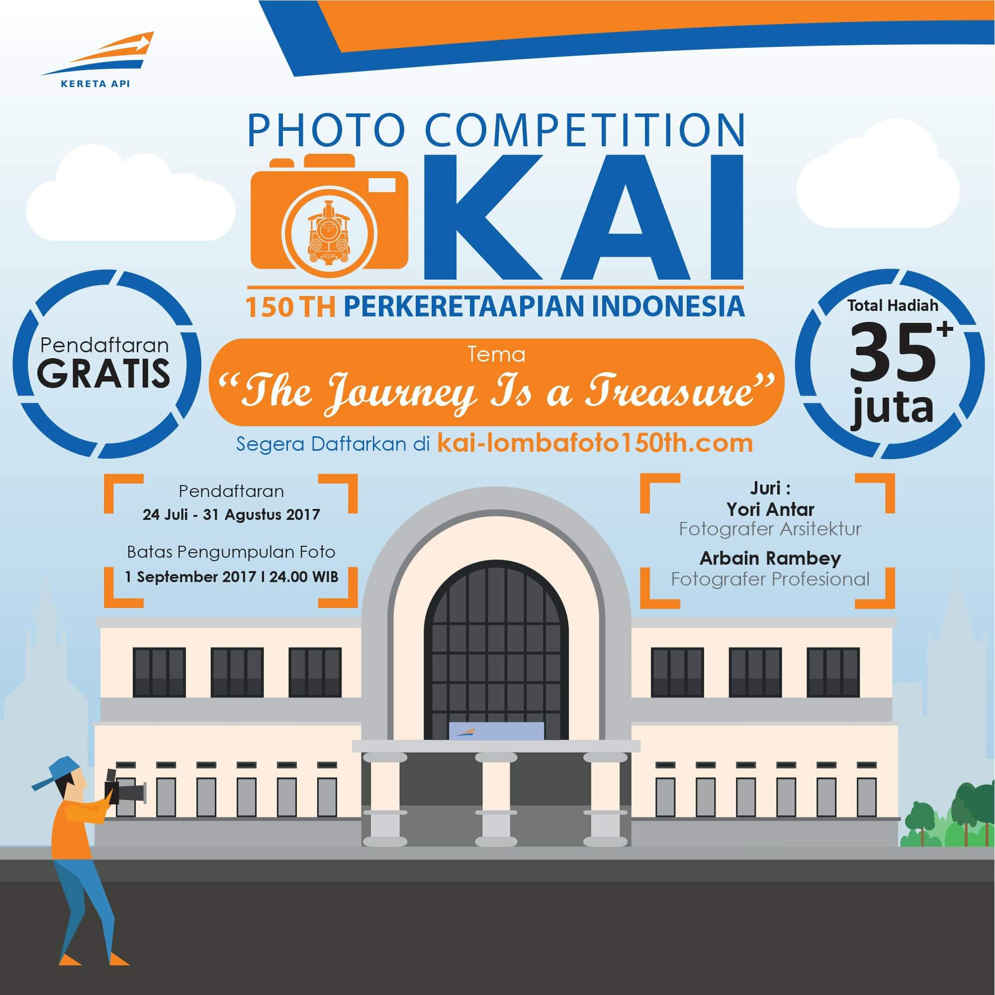 Lomba Foto Ulang Tahun KAI  CAKRUK