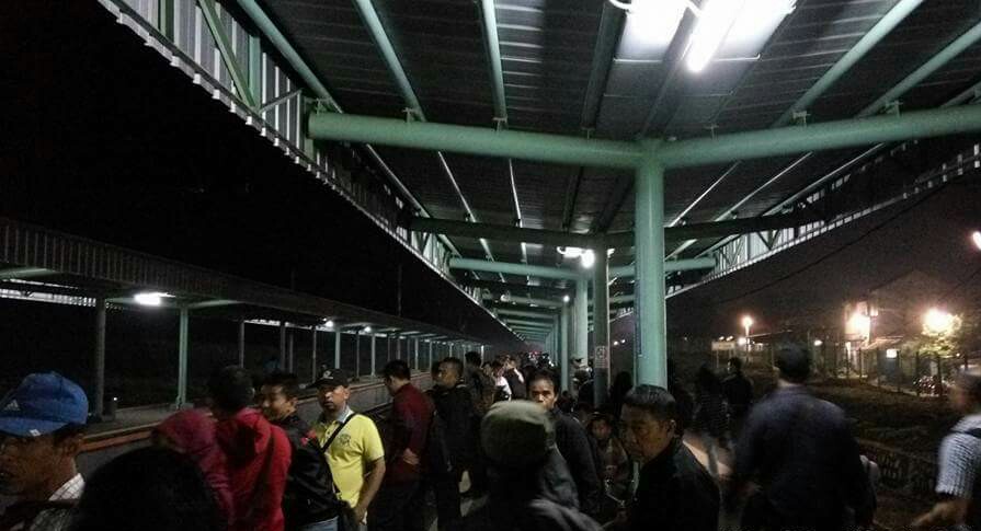 Stasiun Tigaraksa sebagai stasiun awal dan tujuan akhir di Greenline ...