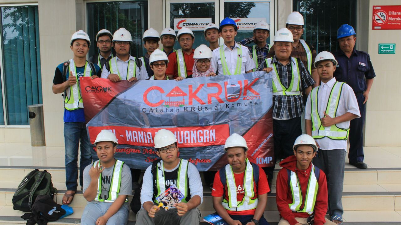 Kunjungan KMP Ke Dipo KRL Depok  CAKRUK