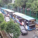 TransJakarta Biang Kerok Kemacetan Stasiun Palmerah